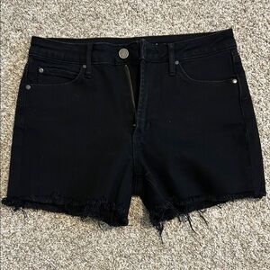 Articles Of Society Black Jean Shorts